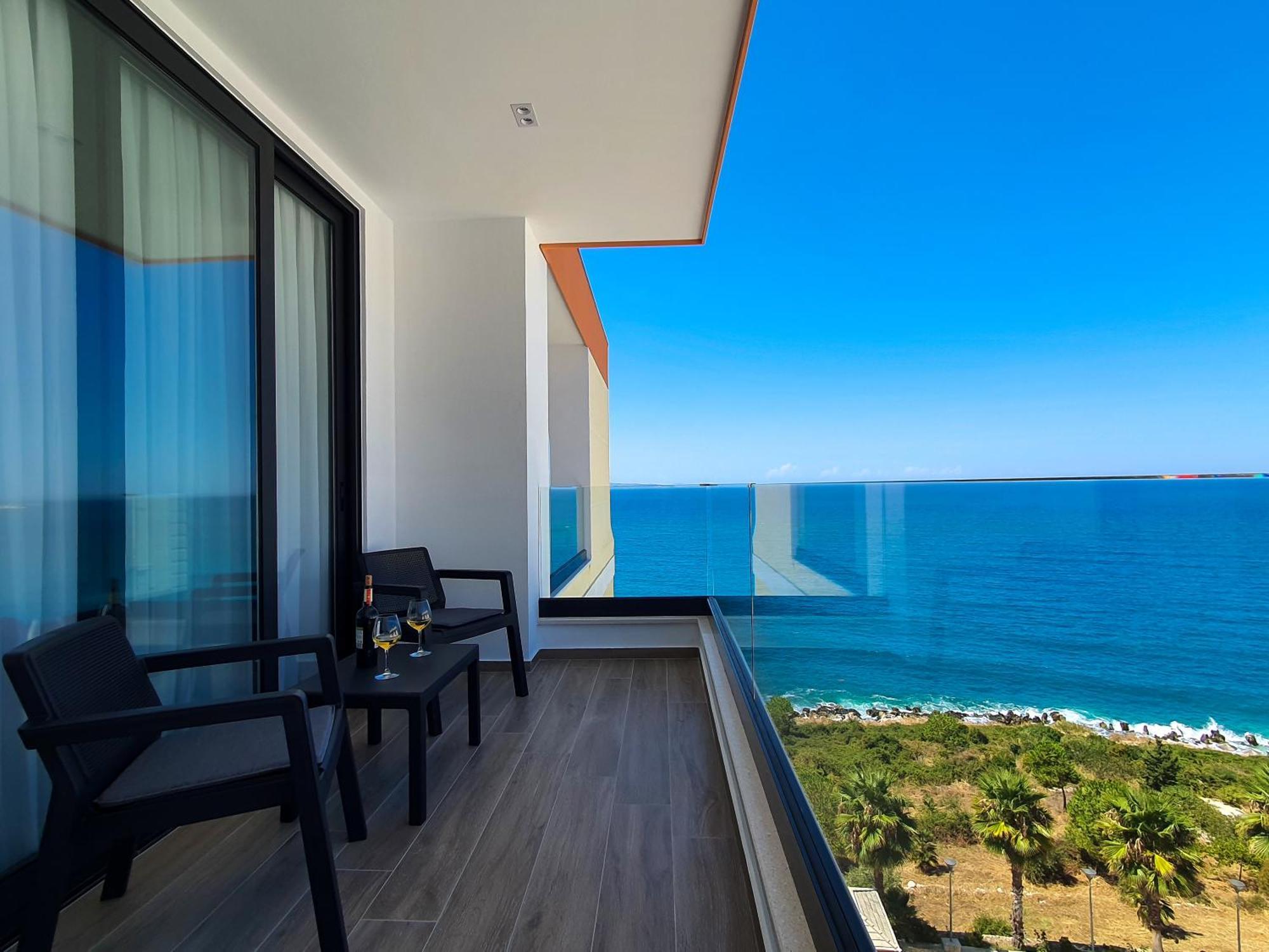 Lookout Apartments Sarandë Exterior foto